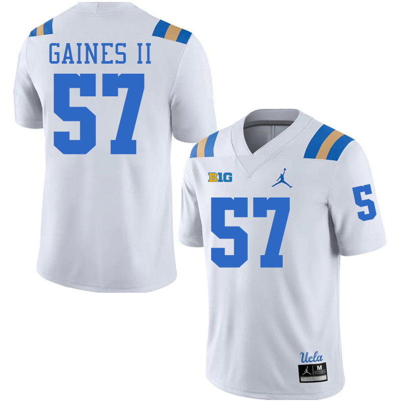 Jon Gaines II UCLA Jersey,UCLA Bruins #57 Jon Gaines II Jersey Youth College Football Uniforms-White